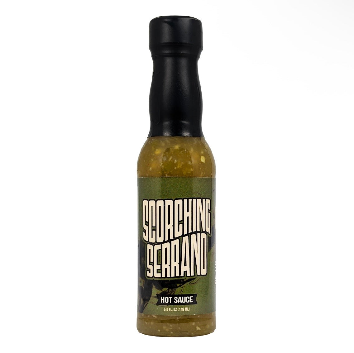 Cajun Garlic Serrano Hot Sauce